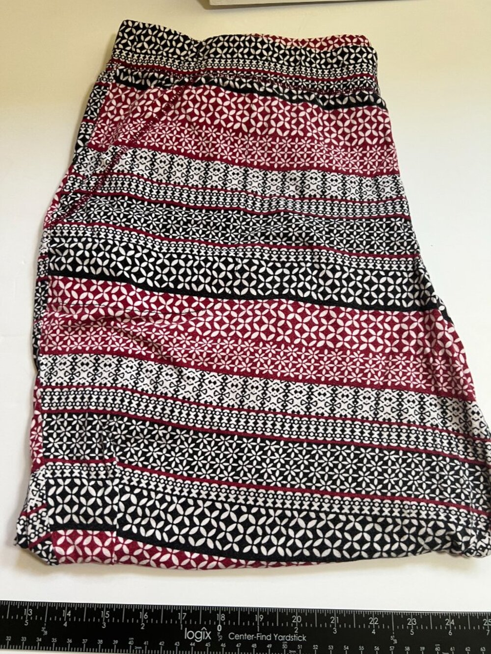 Lane Bryant Cacique Red and Black Pajama Bottoms W 3X